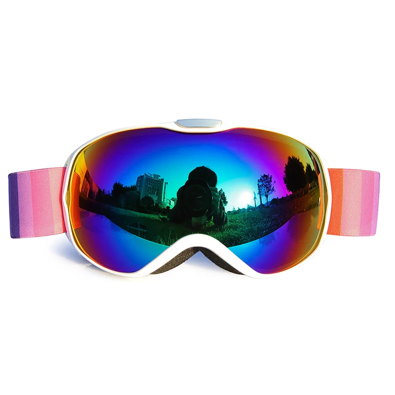 EYTOCOR/Новинка Детские Лыжные очки с защитой UV400 для девочек и мальчиков лыжные