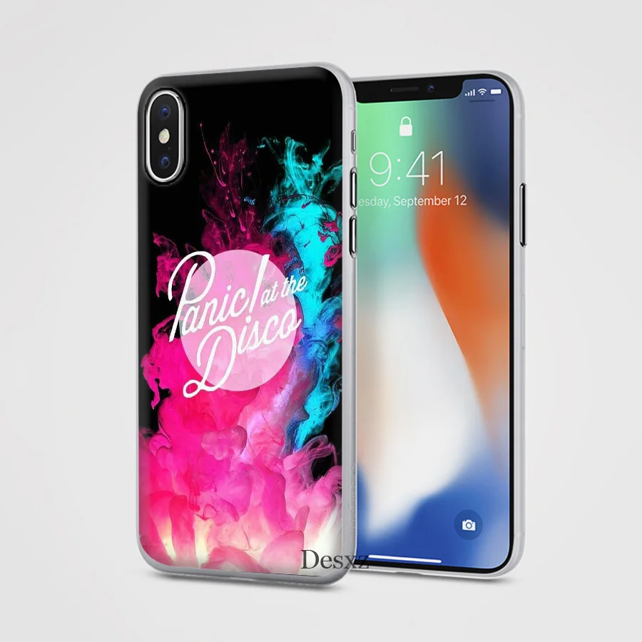 H3 Чехол для телефона iPhone 11 Pro 7 8 6 6s Plus X XR XS Max 5 5S SE чехол Panic At The Disco - Цвет: H3