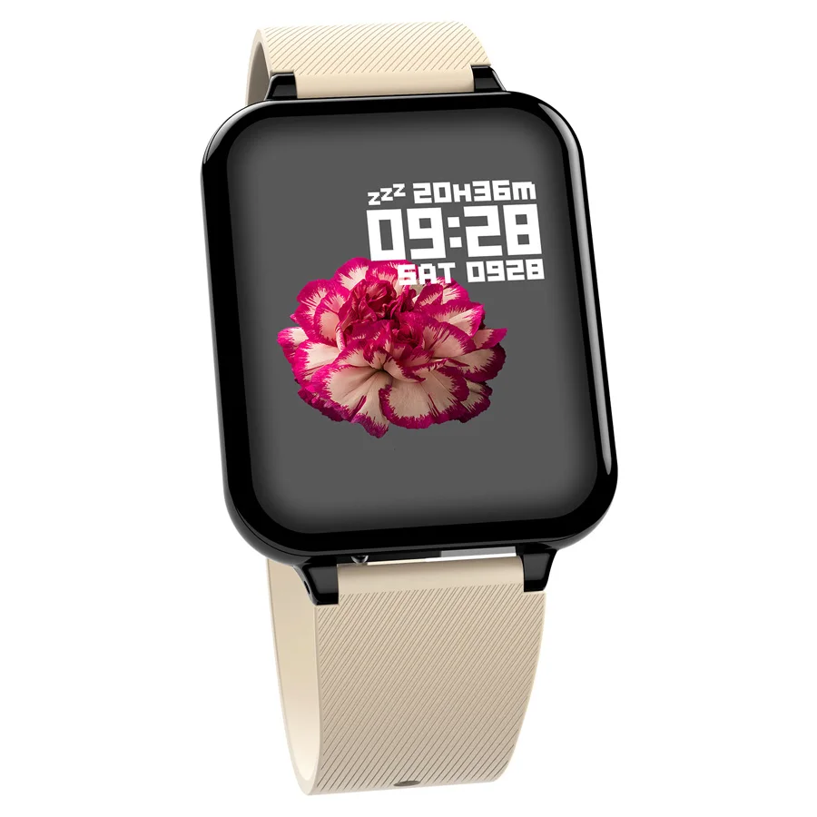 10 pcs B57 Smart Watch Heart rate blood pressure Blood oxygen Step waterproof Color screen Message push DHL free
