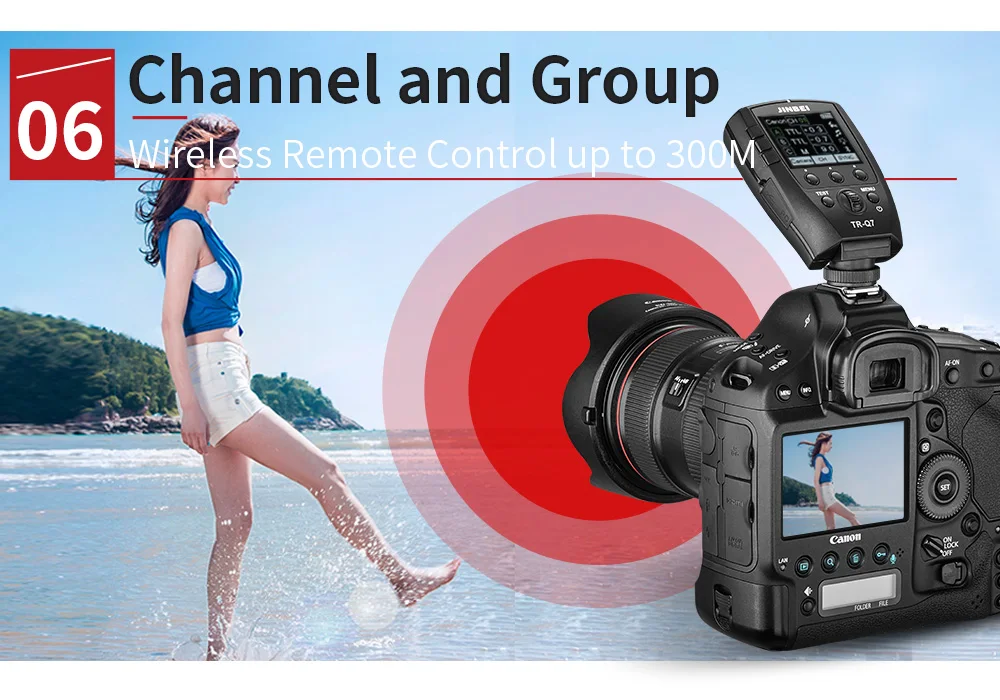 JINBEI TR-Q7 вспышка HSS триггер для Canon Nikon sony Fuji Olympus Panasonic радио светильник фотографии беспроводной пульт дистанционного передатчика