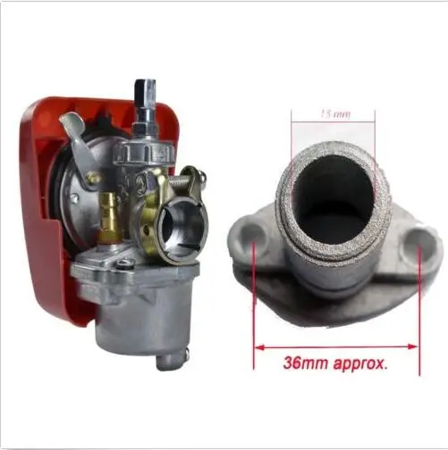 

Carburetor Intake Manifold Mini 2 Stroke 47-49CC Pocket Pit Dirt Bike ATV Quad