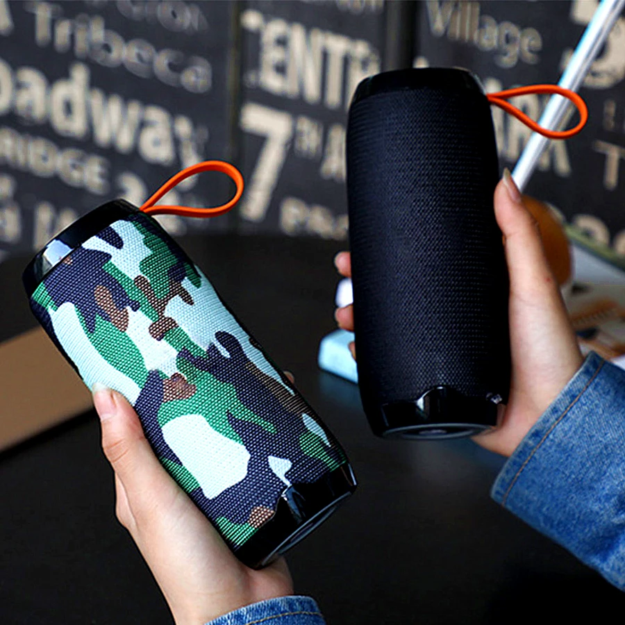 Портативный динамик беспроводной Bluetooth динамик s TG117 Саундбар Спорт на открытом воздухе водонепроницаемый Поддержка TF карты FM радио Aux вход