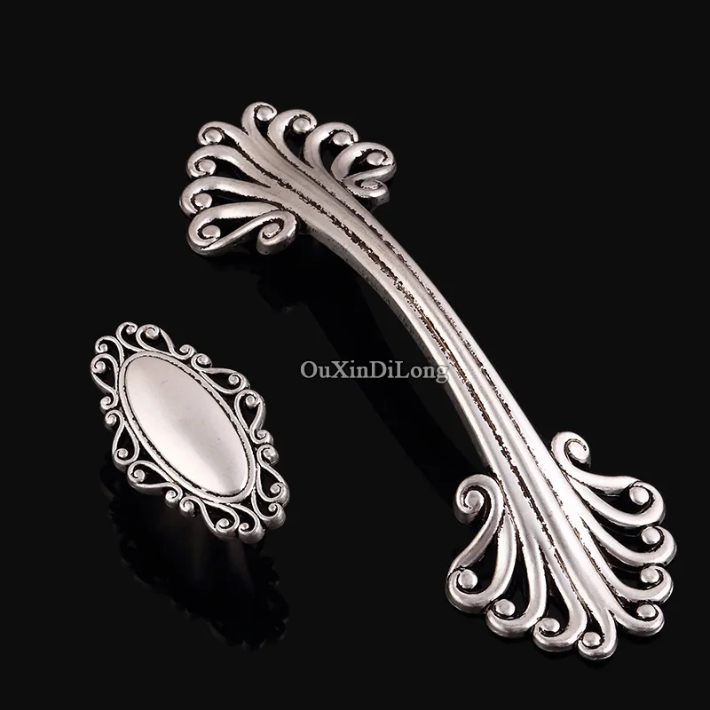 Элегантная и красивая Европейская антикварная кухонная дверная мебель ручки для