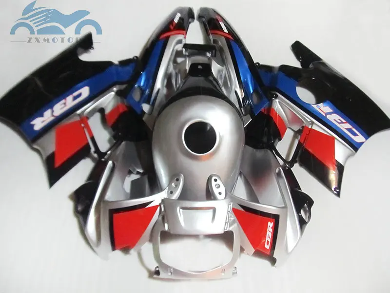 Обтекатели для мотоциклов HONDA CBR 600 F2 1991 1992 1993 1994 серебристо голубой дороги CBR600 91 93