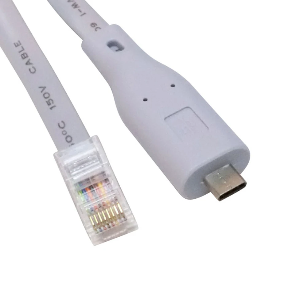 Лучший кабель консоли Cisco USB 6 футов FTDI Type-C к Rj45 RS232 для Windows 8/7 Vista MAC Linux - Фото №1