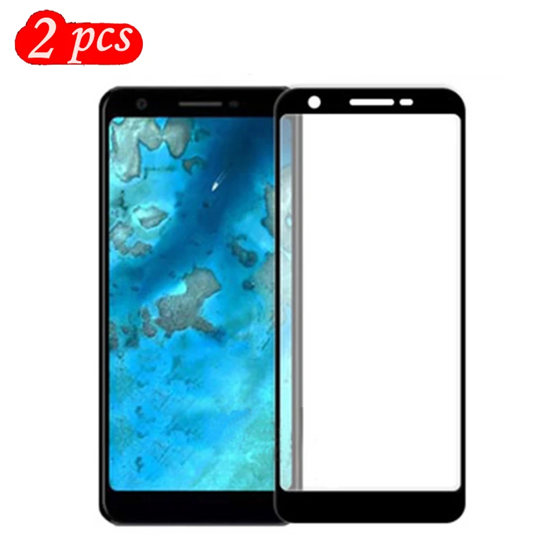 2 шт Полное покрытие закаленное стекло протектор экрана для Google Pixel 3A 9H