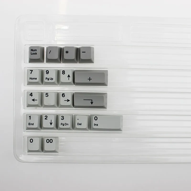 JAN-NUMPAD Мини-клавиатура Dye Sub Keycaps гранитный цвет для механической клавиатуры Вишневый японский корень черный шрифт Pbt Keycap Teclado - Цвет: JAN-NUMPAD