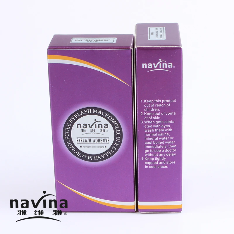 Клей для наращивания ресниц NAVINA 10 мл/бутылка клей накладные ресницы в отдельной