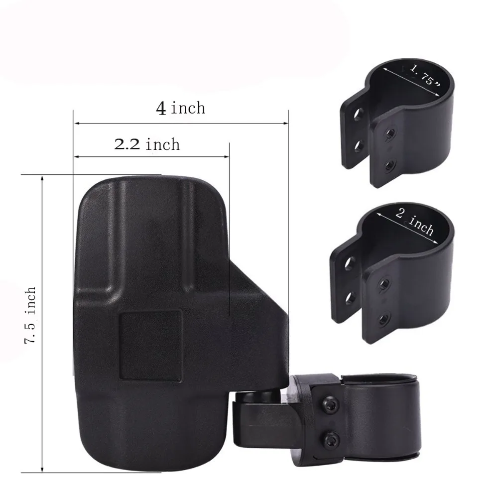 1 Pair Mirror Rearview Side Universal For UTV ATV Off road Large Wide View Racer | Автомобили и мотоциклы