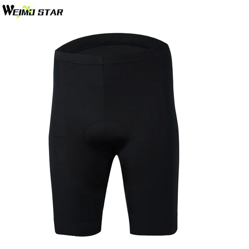 

WEIMOSTAR Team Cycling Shorts Outdoor Ropa Ciclismo Cycling Clothing Bike Mens Black Bicycle 3D Padded Riding Shorts S-4XL