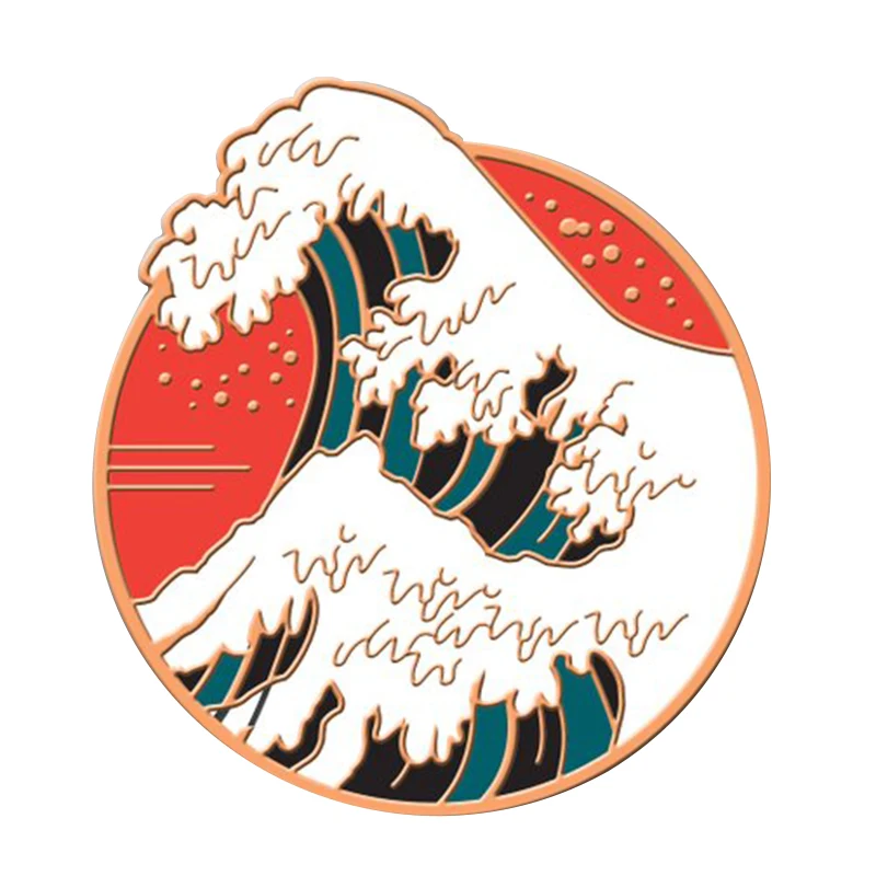 

WAVE Enamel Pin