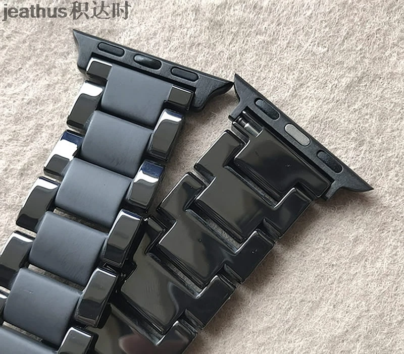 Ремешок для часов Jeathus сменный apple watch 1 2 3 4 керамический ремешок iwatch новый модный