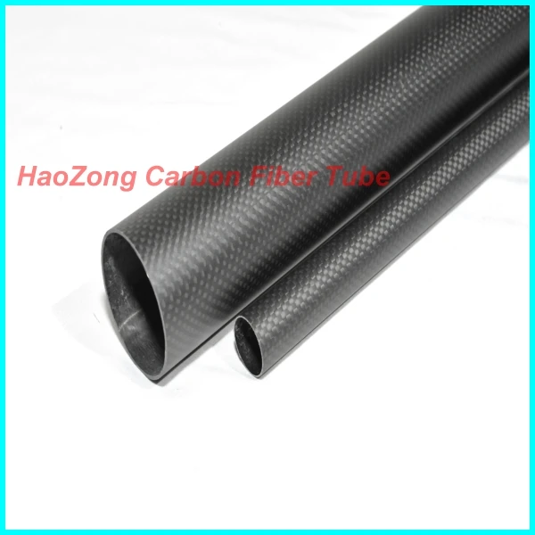 

18*16*500mm 3K Matt Carbon Fiber Tube Tubing Plain Weave Matt Finish DIY 18mm x 16mm x 500mm