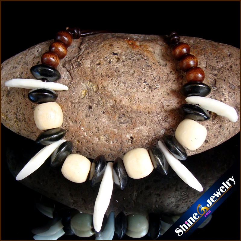 Оптовая продажа Тибетский племенной ювелирные изделия натуральный волк зубы