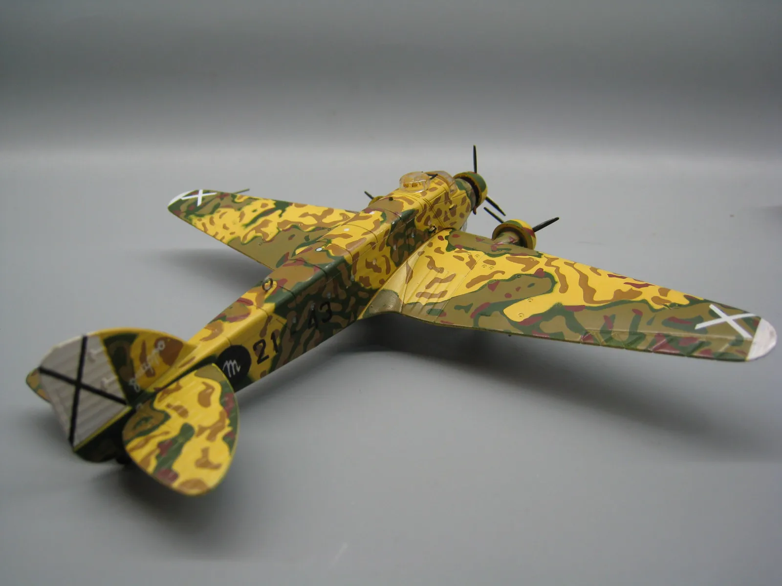 IXO 1/144 масштаб военная модель игрушки Италия Савойя-Marchetti S. M.81 пипистелло летучая мышь бомбардировщик литой металлический самолет модель игрушки для подарка