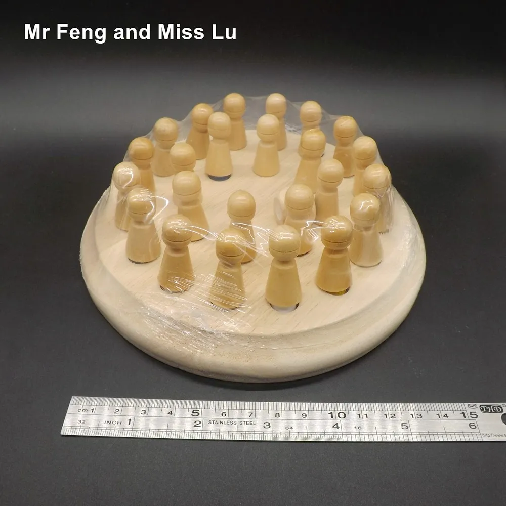 Intellectual Wood Memory Chess Board Games Training Problem Solving Toys Wooden Game | Игрушки и хобби