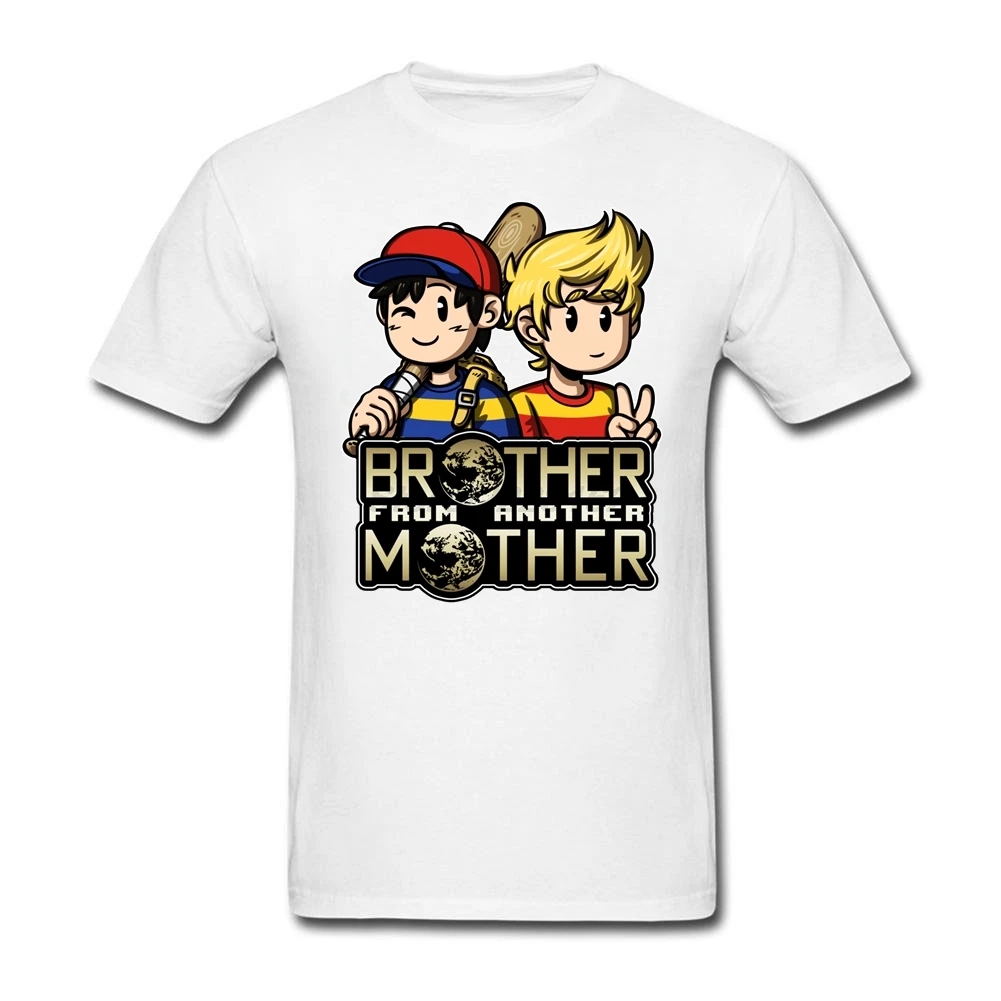 Футболка мужская с круглым вырезом 100% хлопок принтом|brother clothing|t-shirt personalizedpersonalized