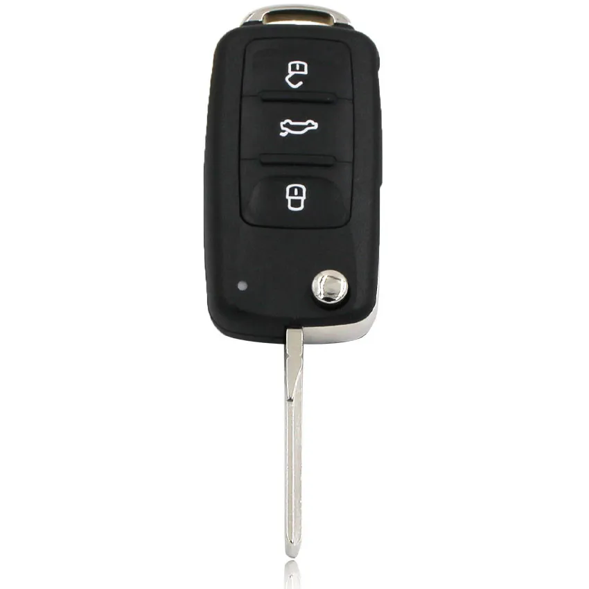 3 кнопки дистанционного ключа брелок для VW VOLKSWAGEN PASSAT Tiguan Sagitar Lavida 5K0 837 202AD 434 МГц-ID48