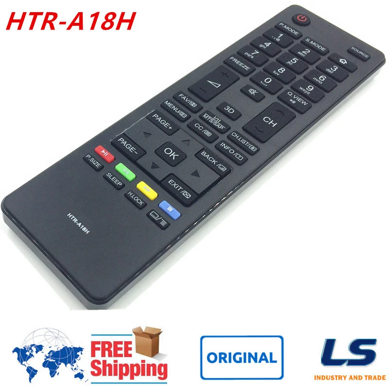 Оригинальный светодиодный HDTV пульт дистанционного управления Haier HTR A18H LE32M630S