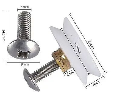 Роликовая дорожка диаметром 23 мм толщиной 7 мм|shower door|runner |