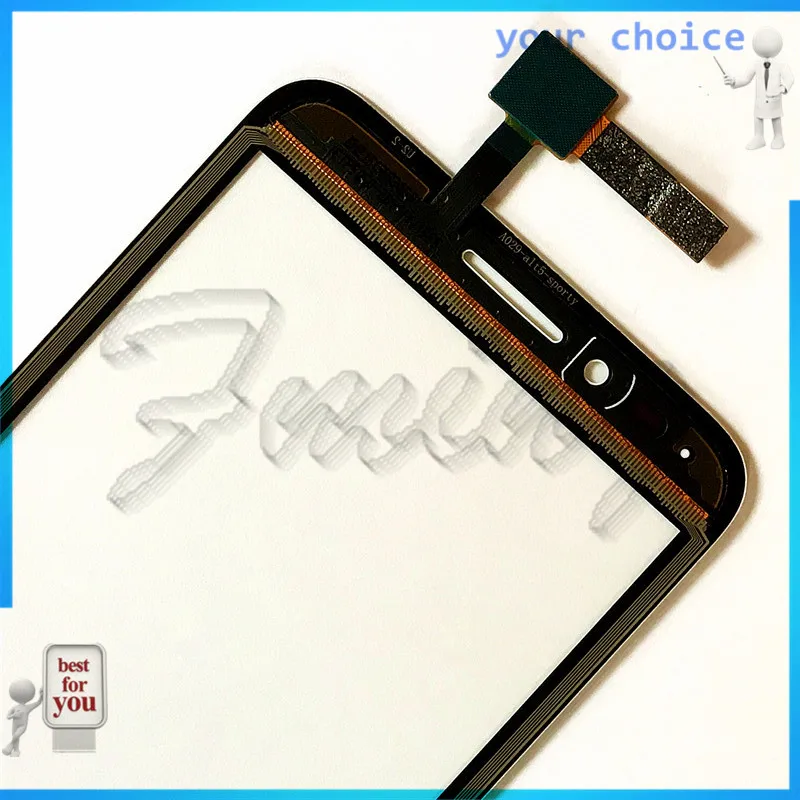 Сенсорный экран RUBINZHI для Alcatel One Touch Go Play OT7048 OT 7048 7048X дигитайзер сенсорного экрана
