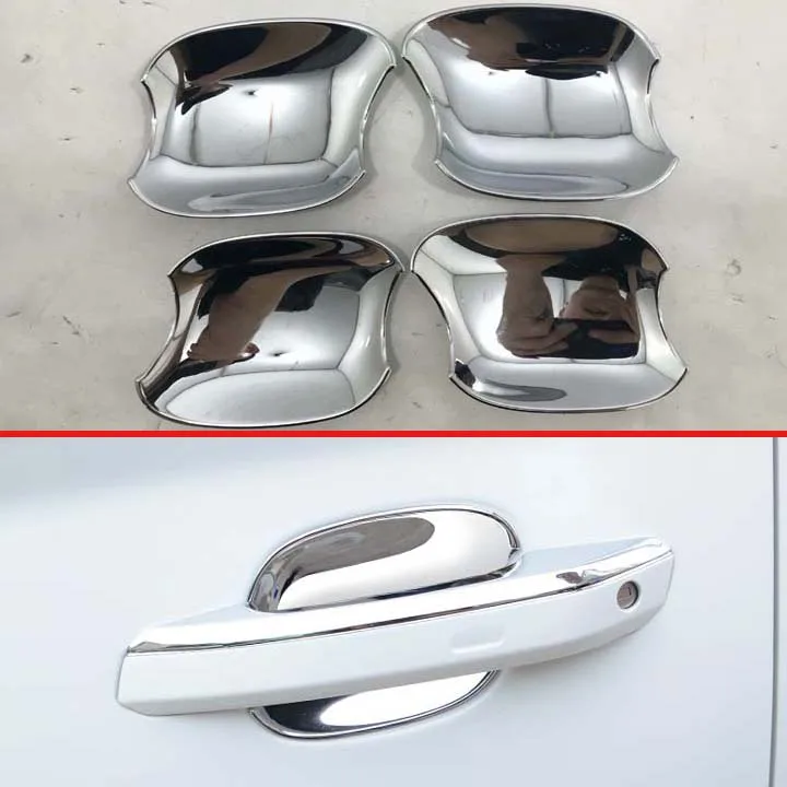 Хромированные дверные ручки чаши Крышка для Audi A4 B8/Q3/Q5/S4/ A5/ S5/ RS5/Автомобильный