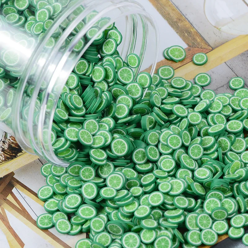 9 Упаковок 180 г ломтики слайма в ассортименте украшения для творчества фруктов