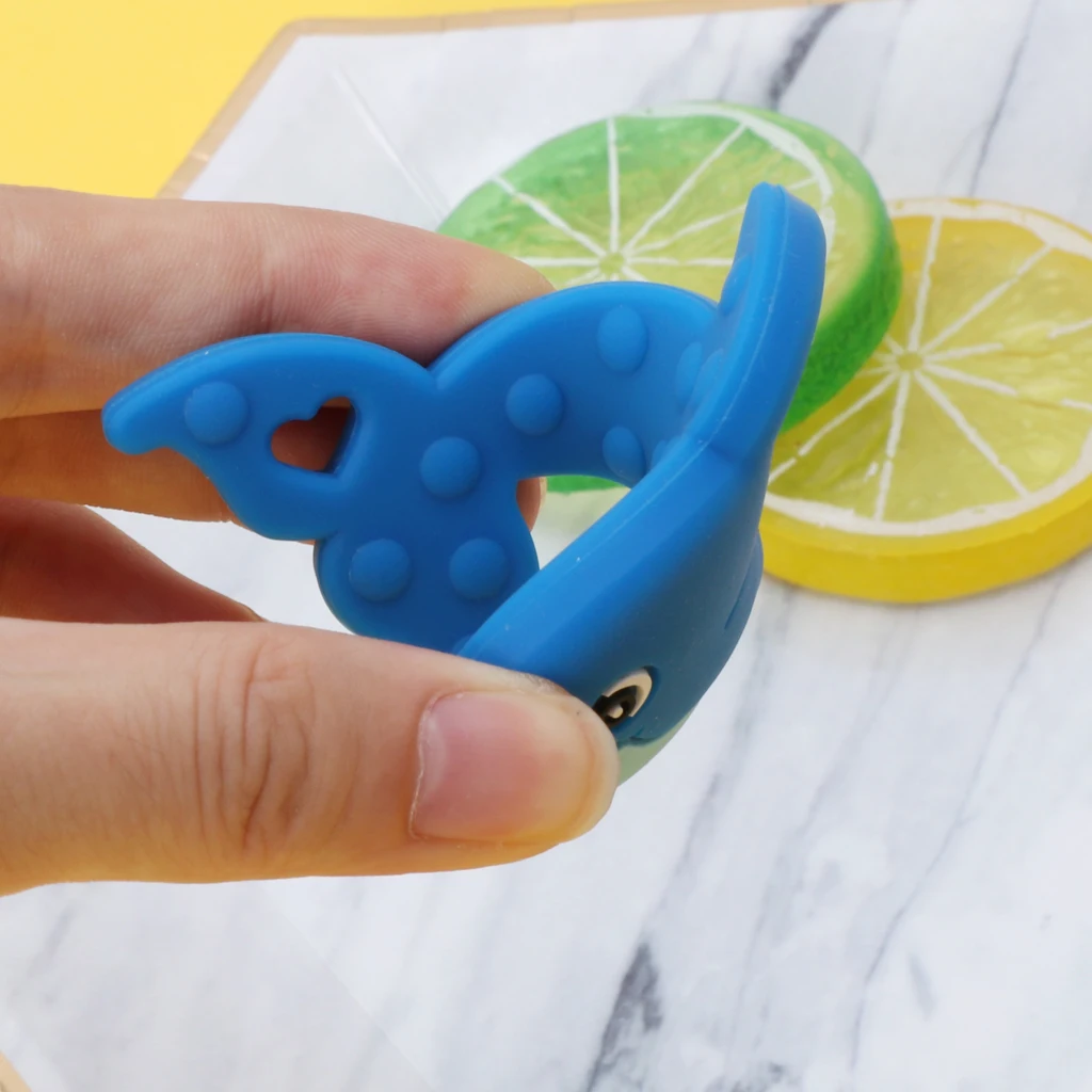 Детские Силиконовые Дельфин кроватки сенсорные игрушки DIY кормящих Аксессуары