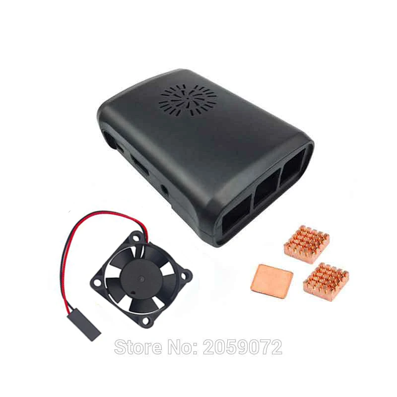 Raspberry Pi 3 model B ABS чехол с вентилятором и медным самым крутым планшетом | Компьютеры