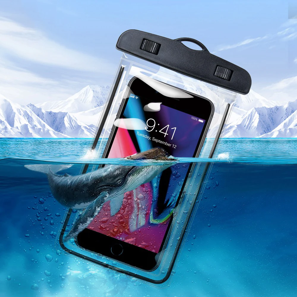 Универсальный чехол для iPhone 7 X Водонепроницаемый Чехол телефона Xiaomi Redmi 4x