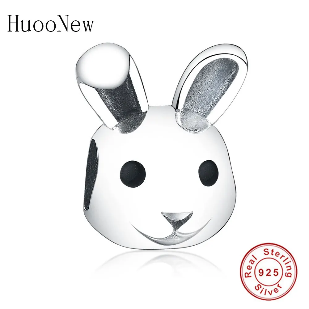HU0191 Fit Pandora Амулеты Браслет с подвесками Розовый Синий Зеленый Единорог Пони бусины 925 стерлингового серебра ювелирные изделия подарок Pulsera DIY - Цвет: HU0191