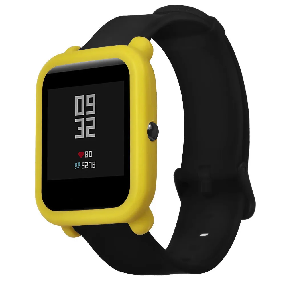 Мягкий ТПУ защитный силиконовый чехол для Huami Amazfit Bip Youth Watch SmartWatch Watachband
