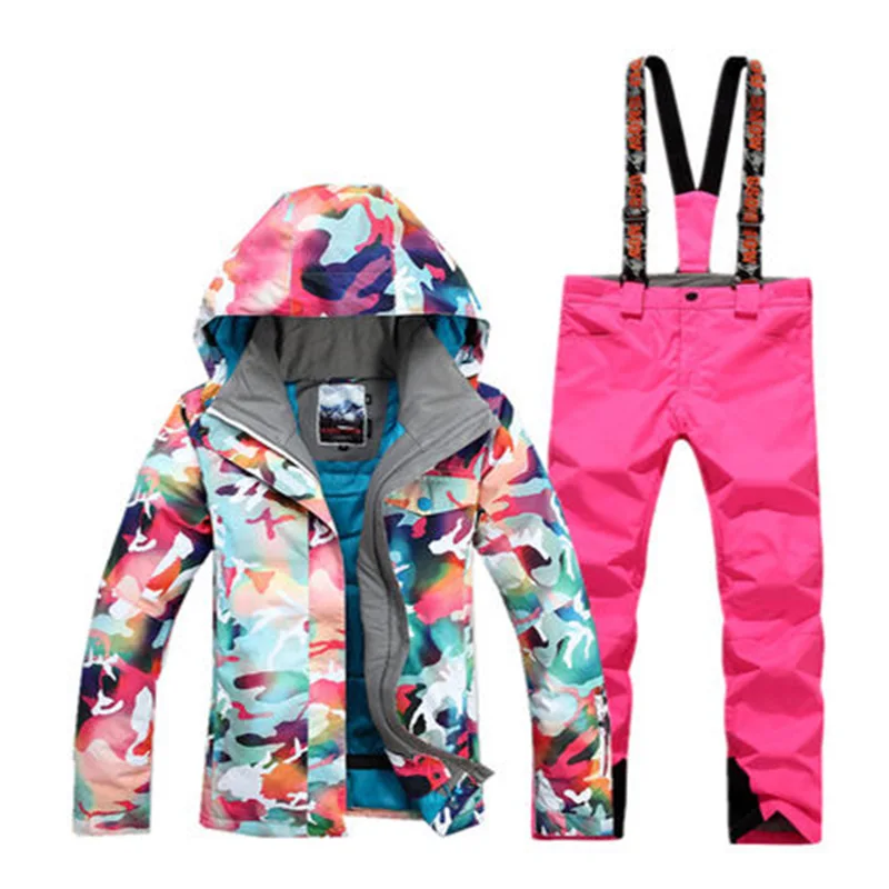 Женский костюм для сноуборда уличная спортивная Лыжная одежда