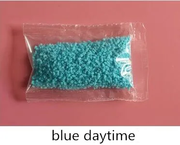 Blue daytime 10 г светящийся песок светится в темноте Топ вечерние DIY яркая краска звезда Желая бутылка флуоресцентные игрушки из частей - Цвет: Blue daytime