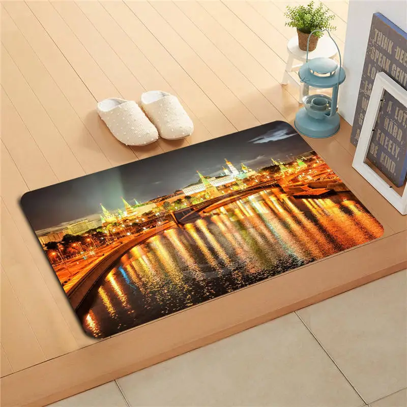 W620 #5 Пользовательские Россия Москва Дома Акварельной Живописи Коврик Домашнего