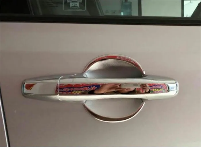 Хромированные дверные ручки крышки чашка чаша Накладка для Honda Civic 2006 2007 2008 2009 2010 2011 Автомобильные аксессуары