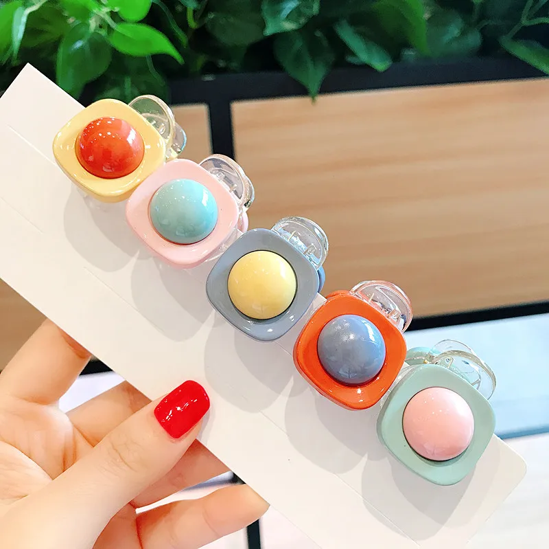 Геометрические карамельные цвета Кристальные Когти для волос цветочные