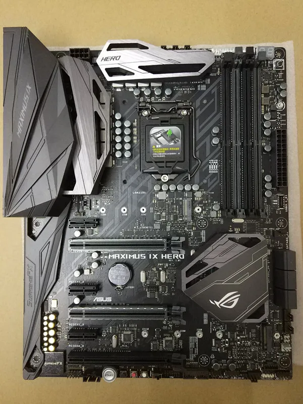 ASUS б/у оригинальная материнская плата Z270 Asus MAXIMUS IX HERO player страна M9H поддерживает