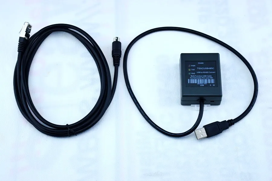 TSXCUSB485C: многофункциональный программируемый кабель с интерфейсом USB PLC и ведущим