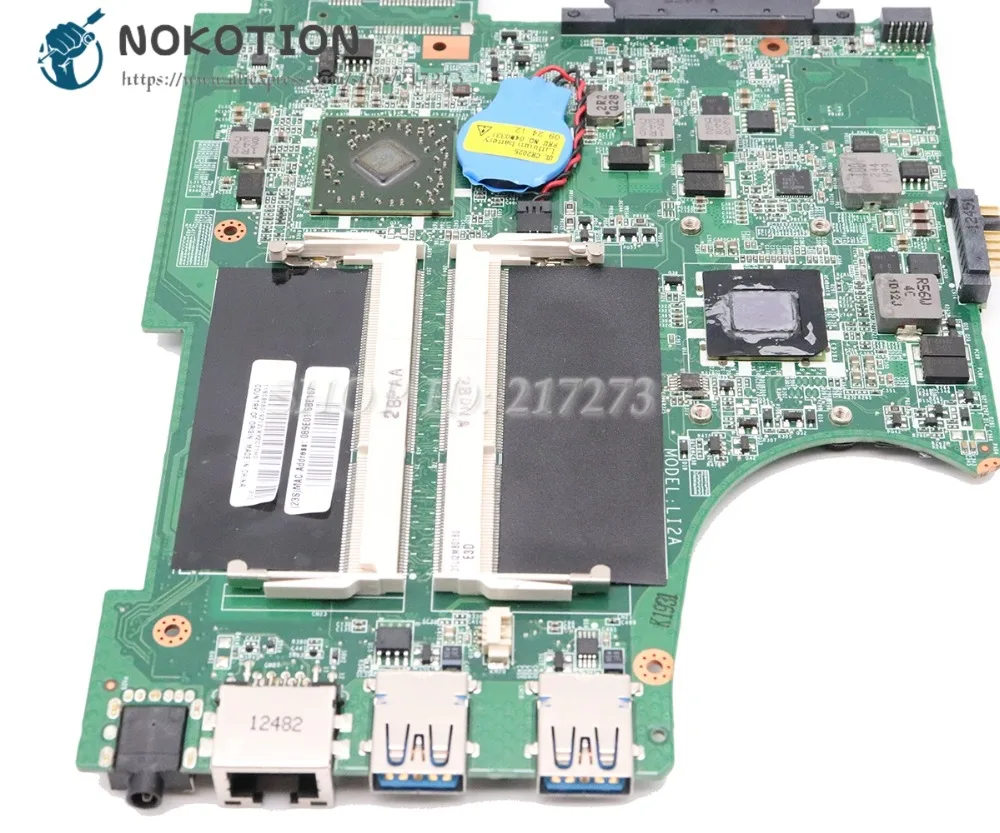 NOKOTION материнская плата для ноутбука Lenovo Thinkpad X131 X131E основная DALI2AMB8E0 REV E FRU 04Y1129 E2-1800