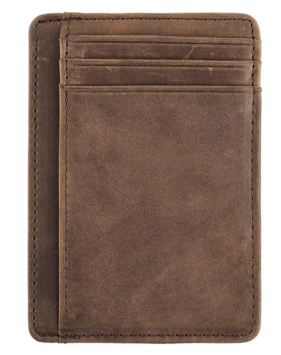 Кошелек с кожаной гравировкой для son двойной складной держатель карт тонкий