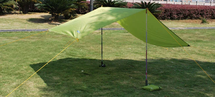 Новый дизайн Оксфорд 220*215 см свободный от песка коврик для кемпинга пикника