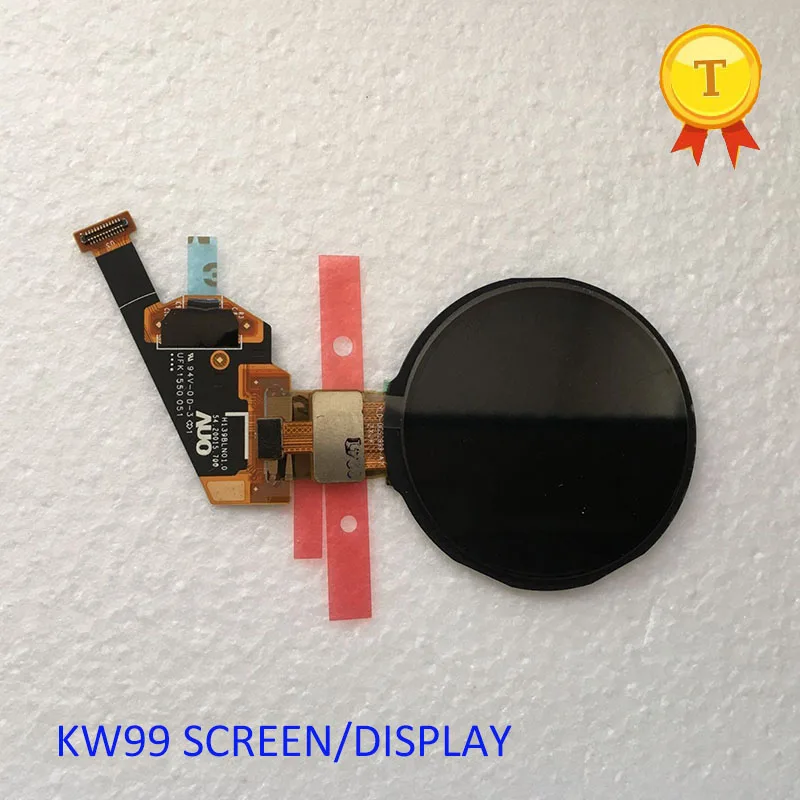 KW99 OR W1 DISPLAY Новые оригинальные качественные часы AMOLED круглый hd экран дисплей для kw99 w1 kw88 смарт часы телефон часы - Цвет: KW99 OR W1 DISPLAY
