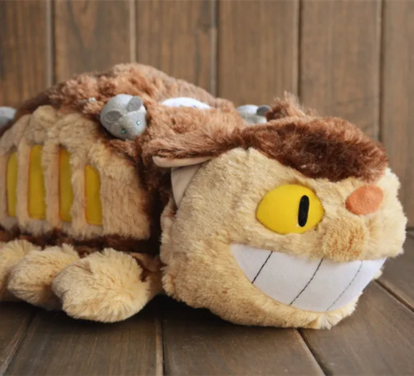 Оригинальный Totoro большой автобус кошки Миядзаки Хаяо гибли милые мягкие
