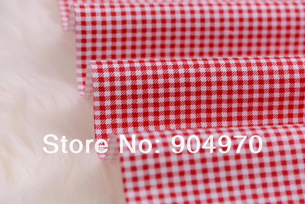 Детская ткань из красной клетчатой ткани стеганое постельное белье в стиле