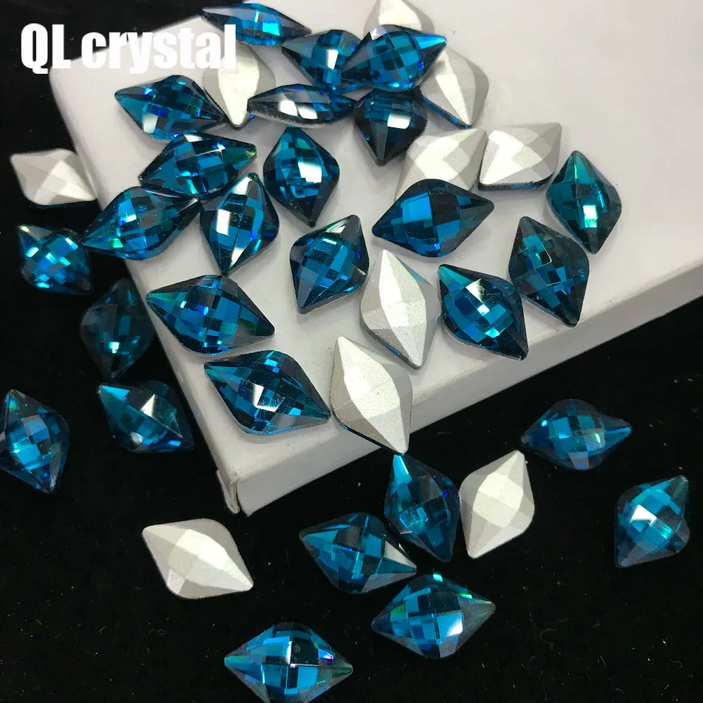 QL кристалл все размеры Американский футбол Pointback горный хрусталь Высокое