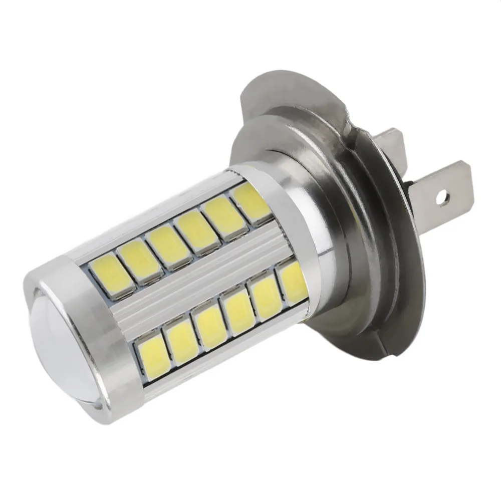 1Piece H7 Super Bright White 5630 SMD 33 LED Auto Car Fog Driving Light Lamp Bulb Led Headlight Hot Sell | Автомобили и мотоциклы