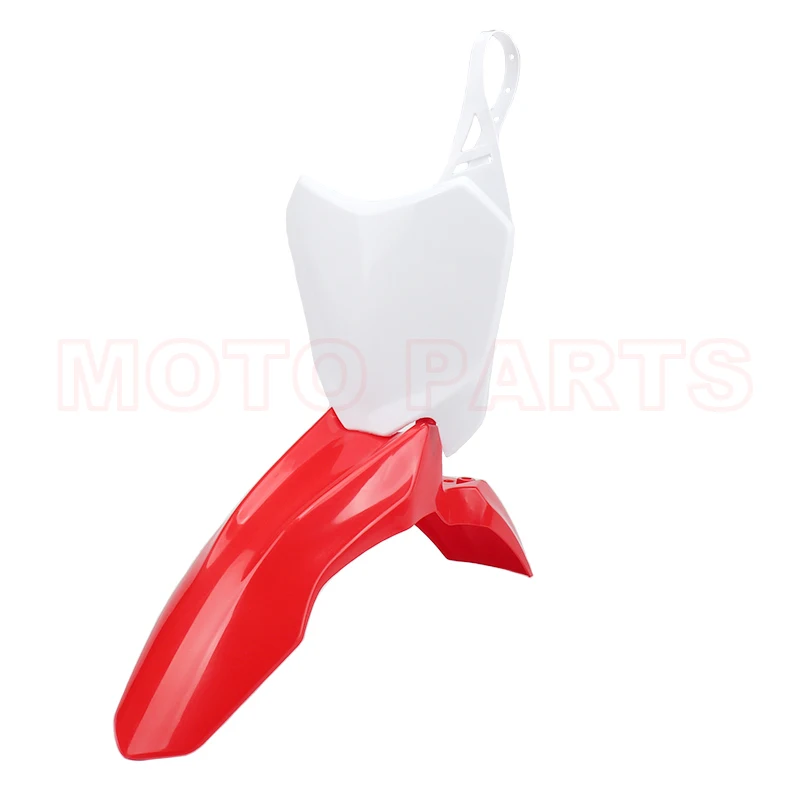 Мотоциклетные CRF110 пластиковые передние номерные знаки + Универсальные Передние