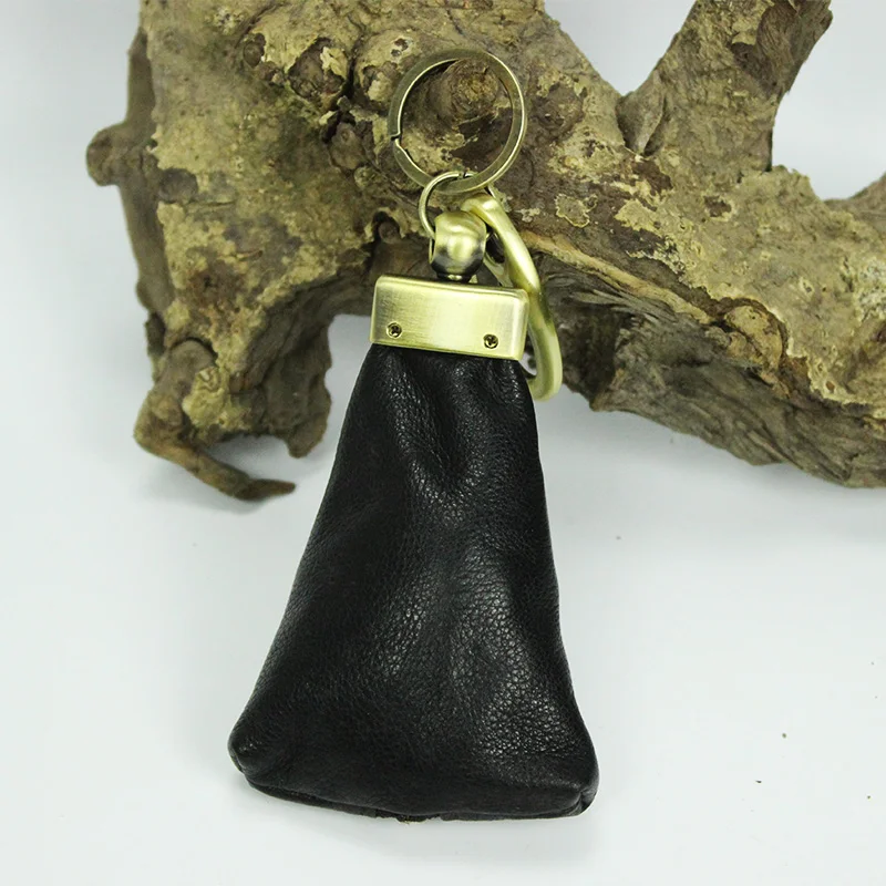 Чехол-кошелек для ключей от машины из натуральной кожи | Багаж и сумки