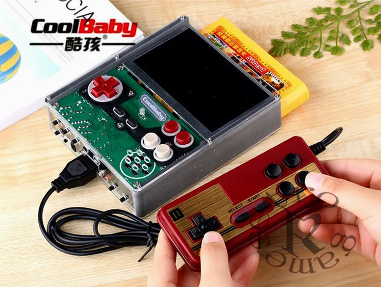 2018 новый для coolbaby X7 4 3 inch 8 bit &quotсделай сам&quot ретро портативные игровые консоли